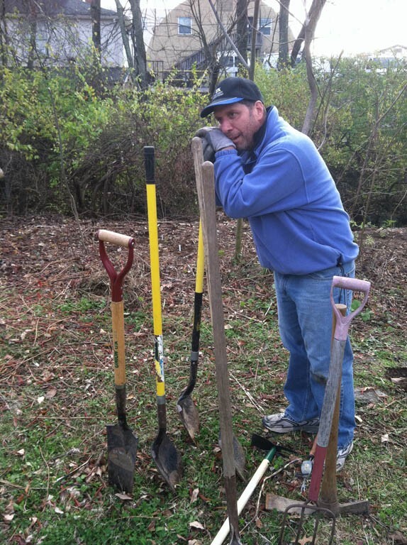 Volunteer Workday_Tired Steve